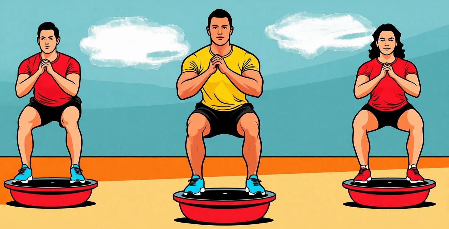 BOSU тренировка для спины и баланса — зачем нужна | Мытищи Москва