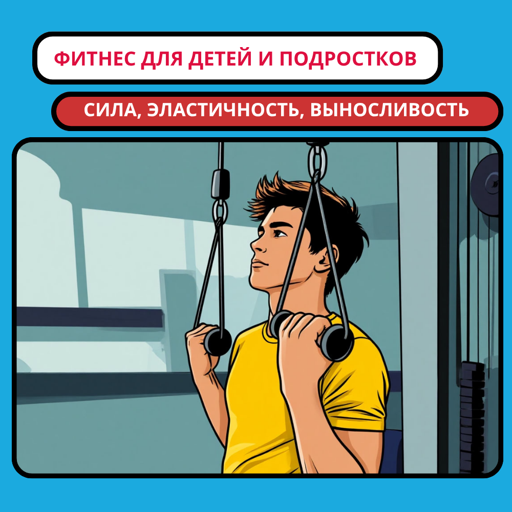 Фитнес для детей и подростков в Мытищах: здоровье, сила и радость движения!