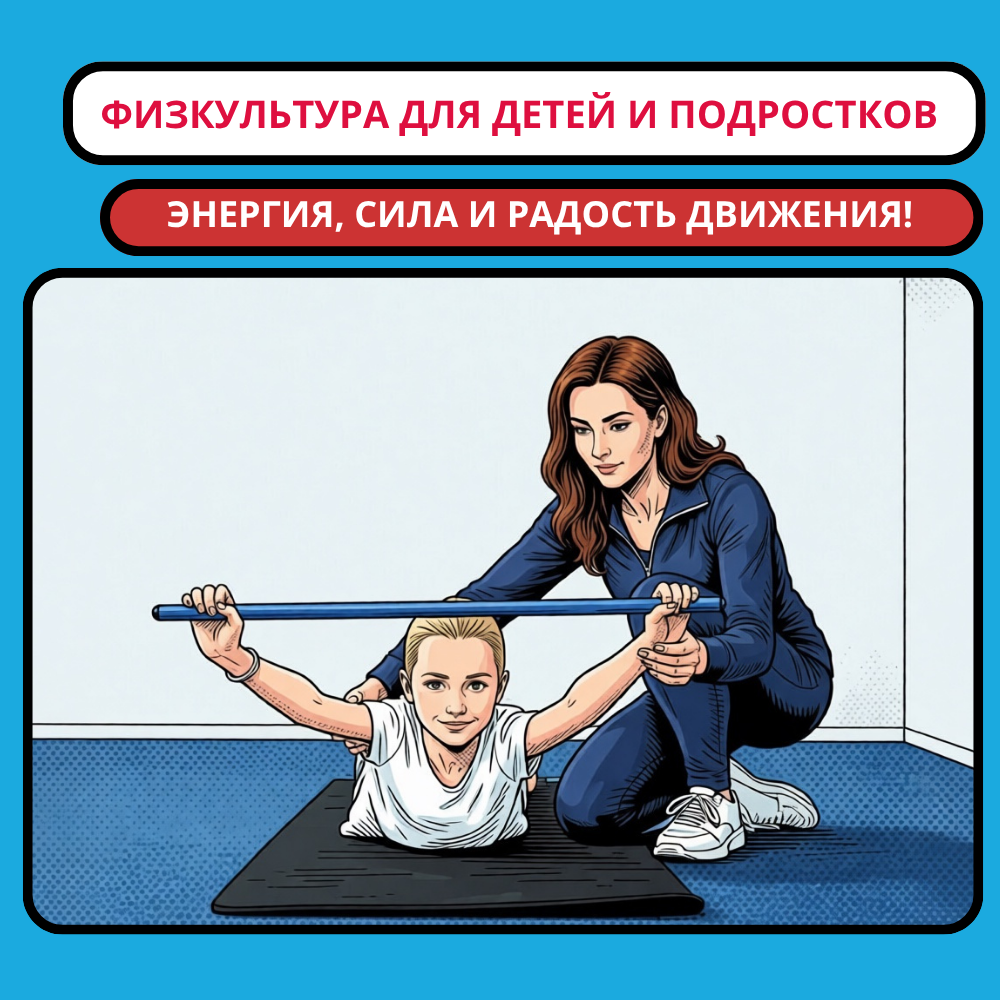 Физическая культура с инструктором в Мытищах: здоровье, энергия и радость движения для детей и подростков