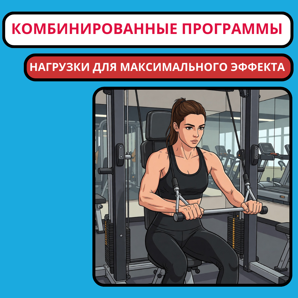 Комбинированные программы (гибридный тренинг): синергия разных видов нагрузки для максимального эффекта