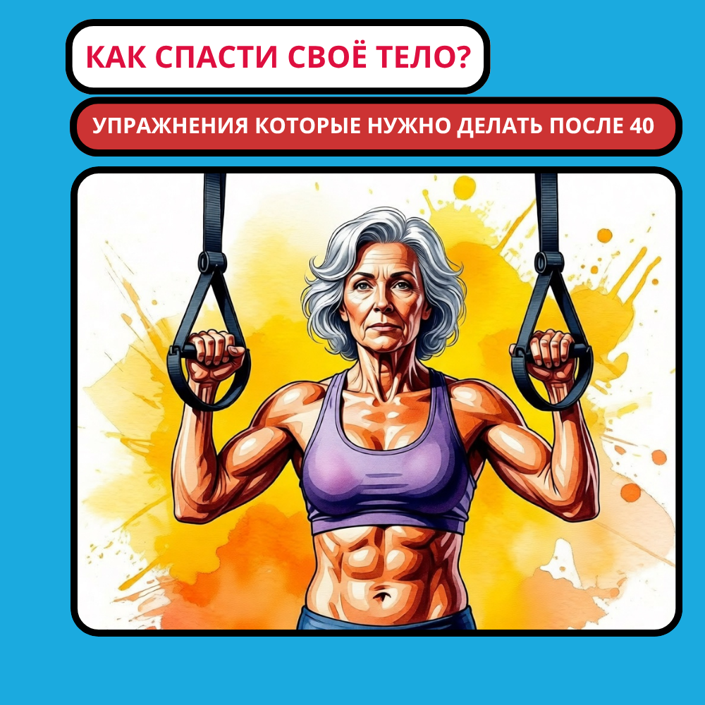 Мышечный корсет и кор: почему их укреплять нужно с 40, 50 и 60 — и как это спасает ваше тело