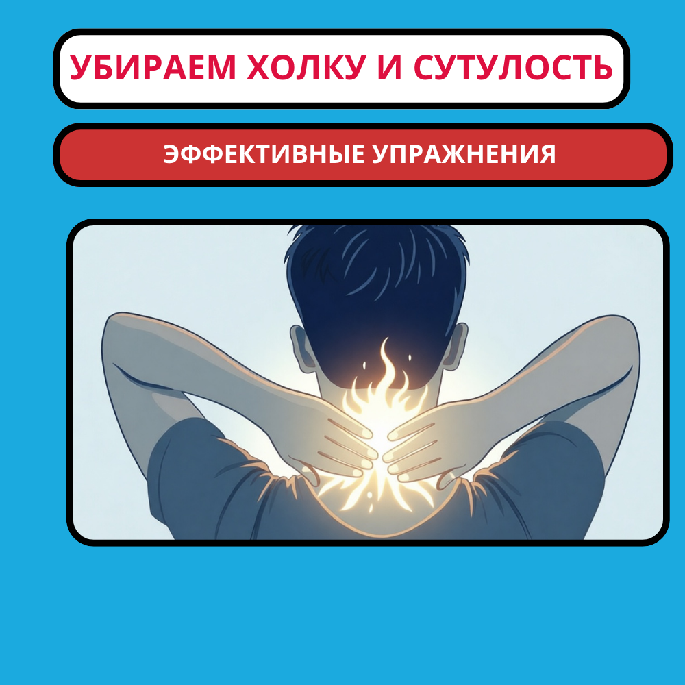 Как убрать «холку» и сутулость: упражнения для красивой осанки