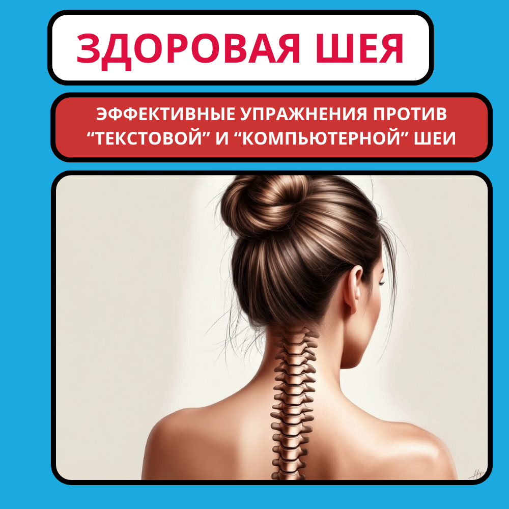 Программа «Текстовая шея и компьютерная шея»: как спасти шею от цифровой усталости