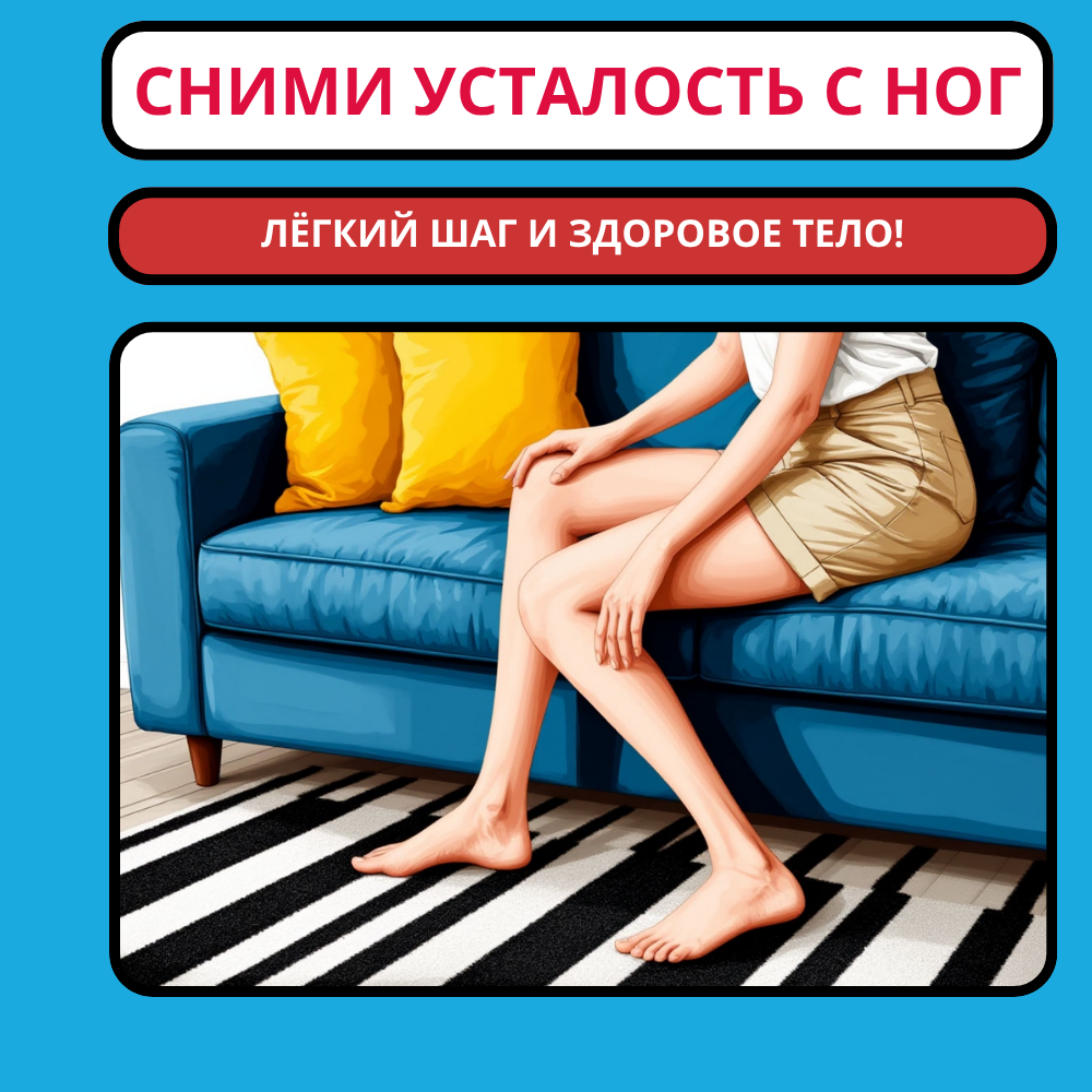 Программа «Сними усталость с ног»: как вернуть лёгкость шагу и здоровье телу