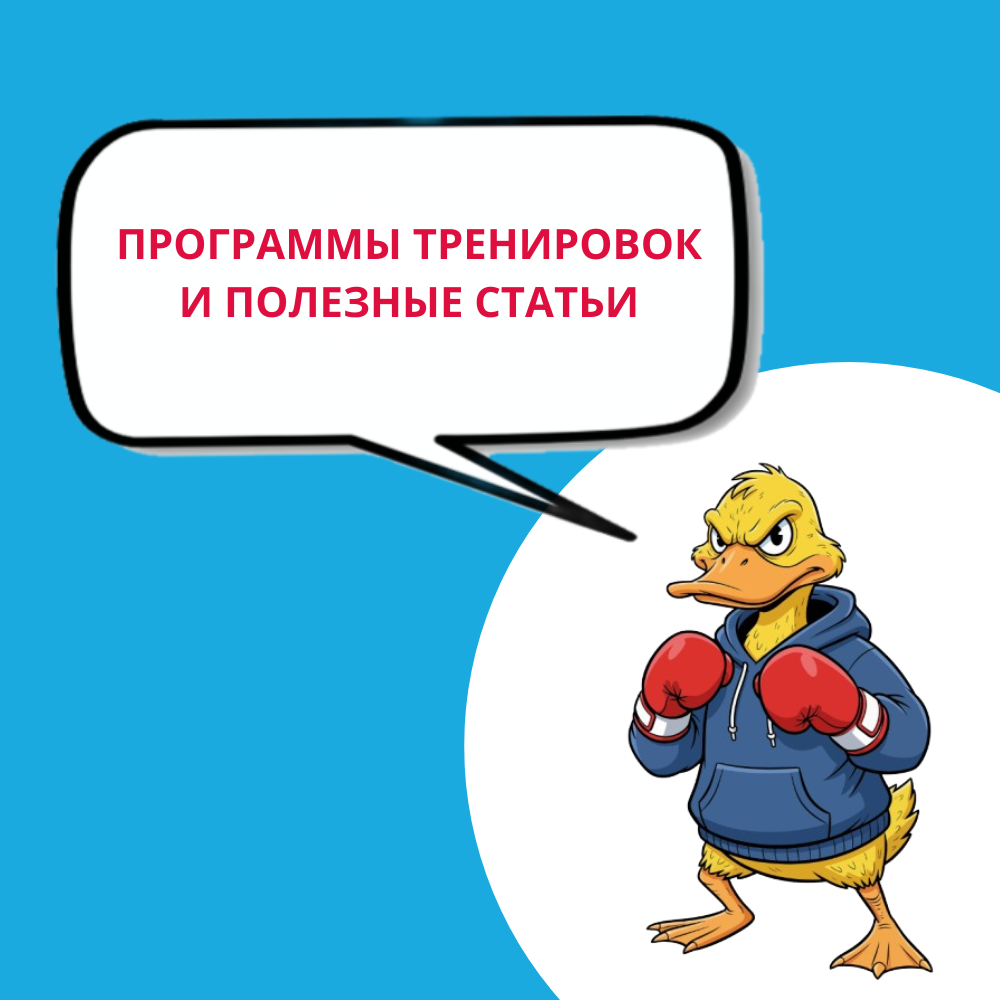 Программы тренировок и полезные статьи